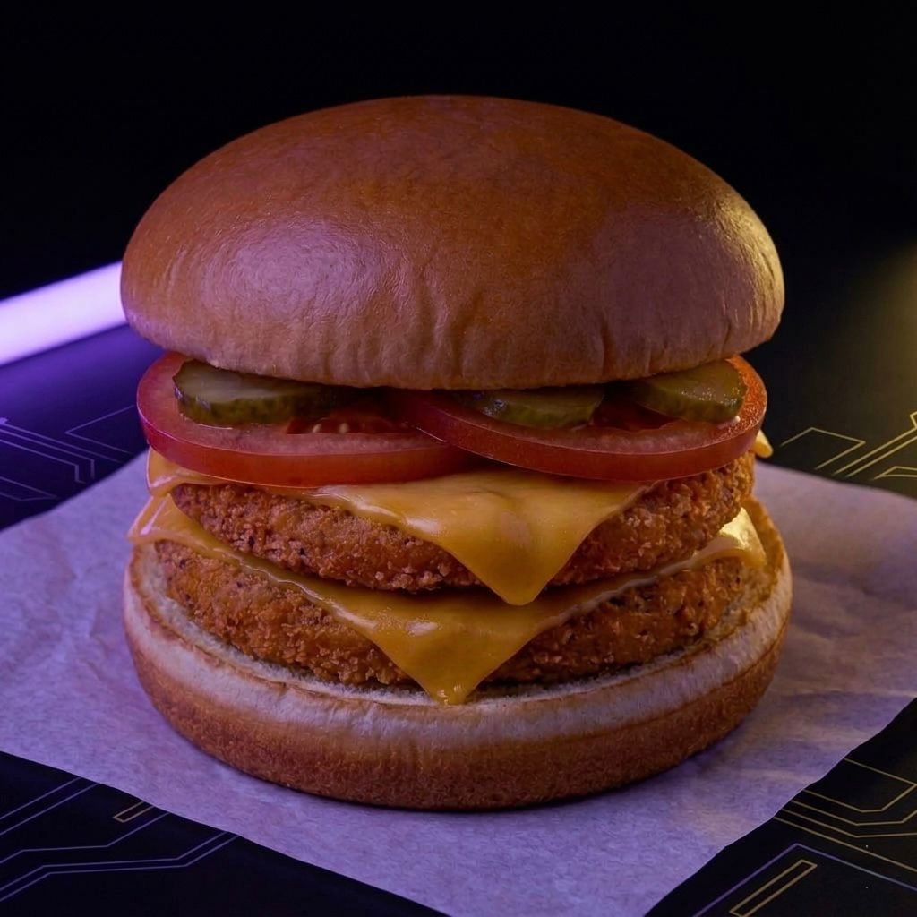 #Promo Hamburguesa Crispy de Pollo