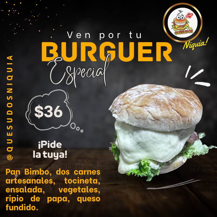 Hamburguesa Doble Todo