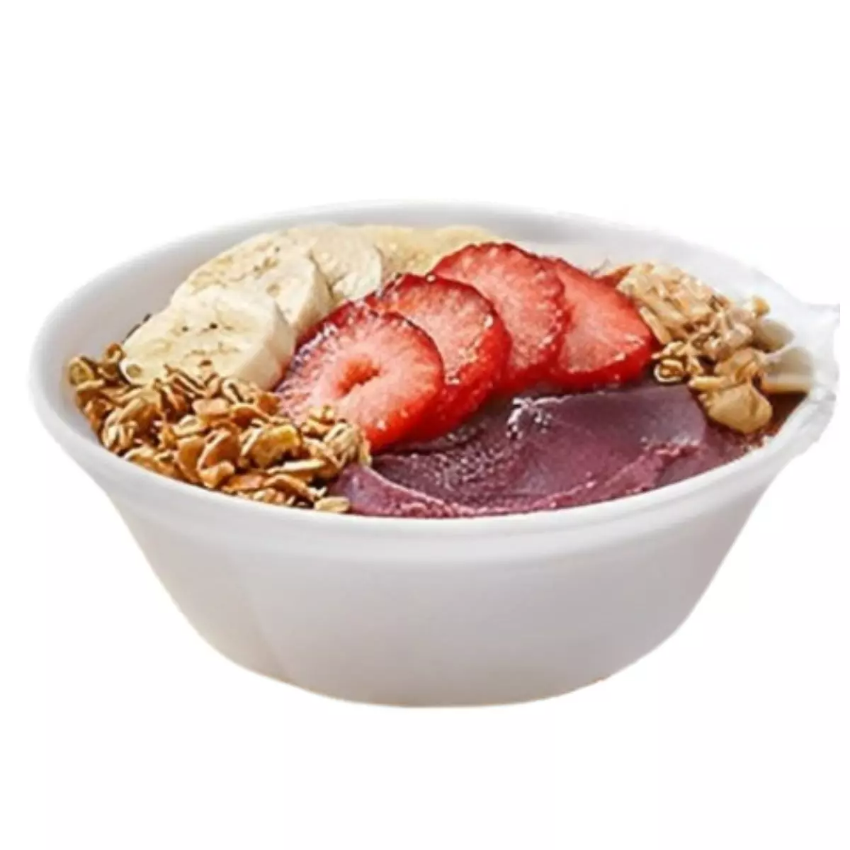 2 frutas, 5 complementos e 1 calda