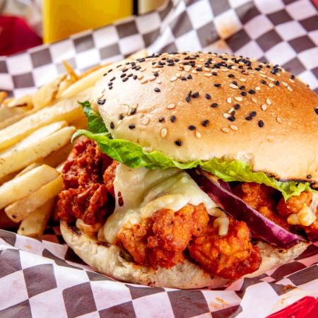BURGER DE BONELESS