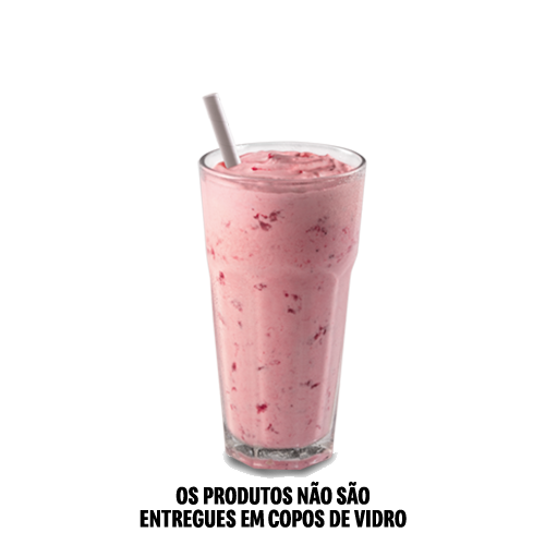 O novo McShake é feito com leite e batido na hora com calda de morango