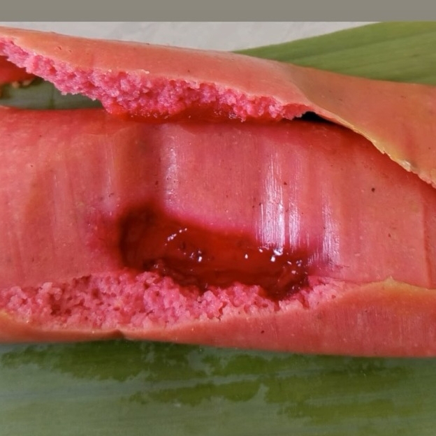Tamal Dulce de Fresa