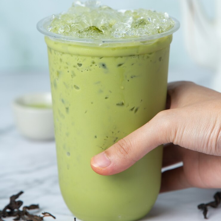 Latte Matcha Helado