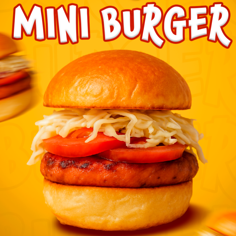 Mini Burger Con Salchica