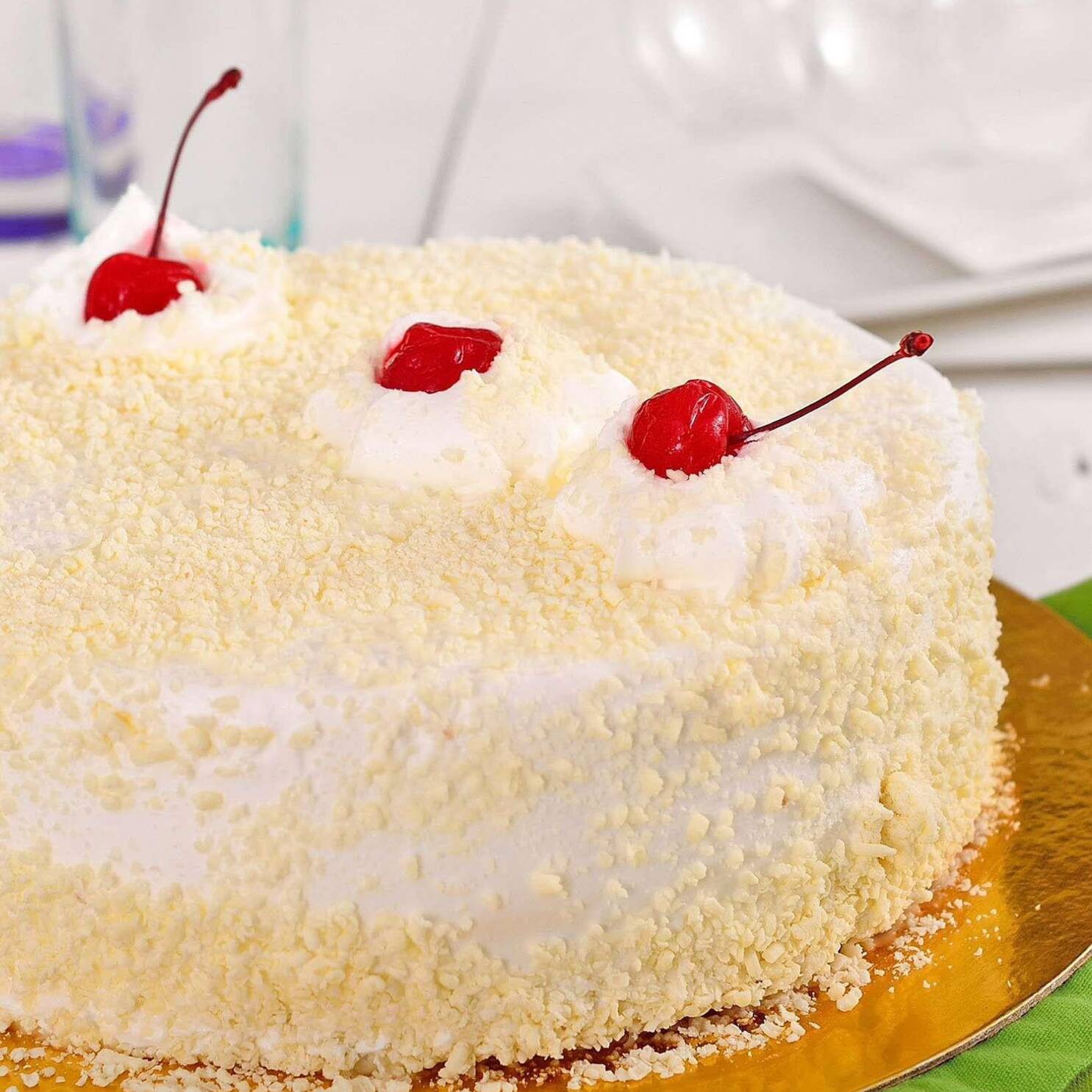 Torta Sensación Nube Blanca 12 Porciones