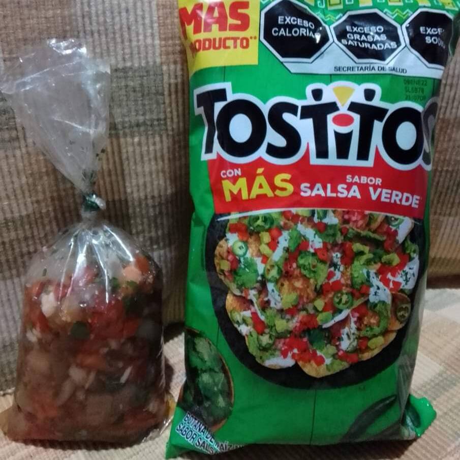 Tostitos con Salsa Cuerera