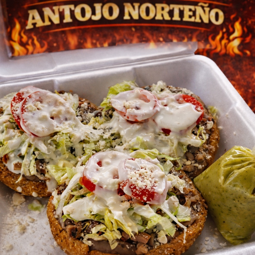Sopes de Pollo
