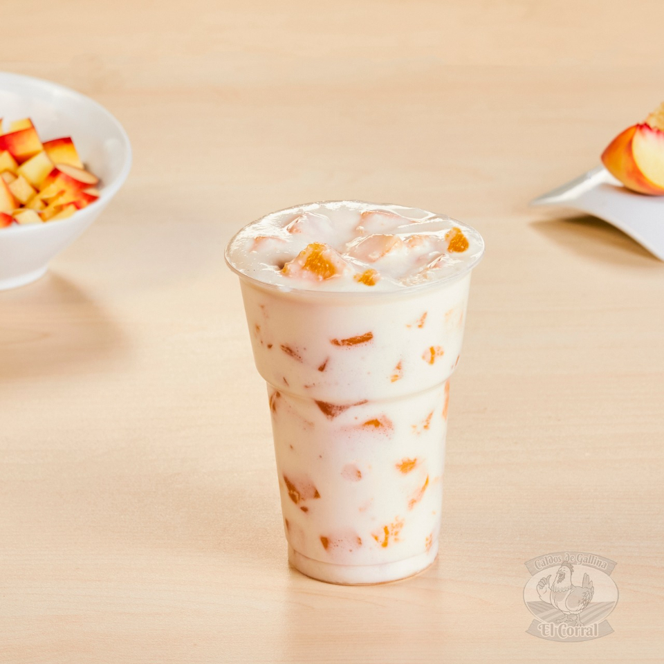 Duraznos con Crema