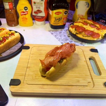 Hot Dog con Tocino
