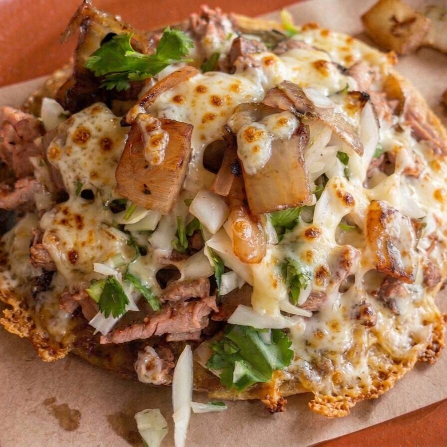 Taco Asado con Queso Maíz