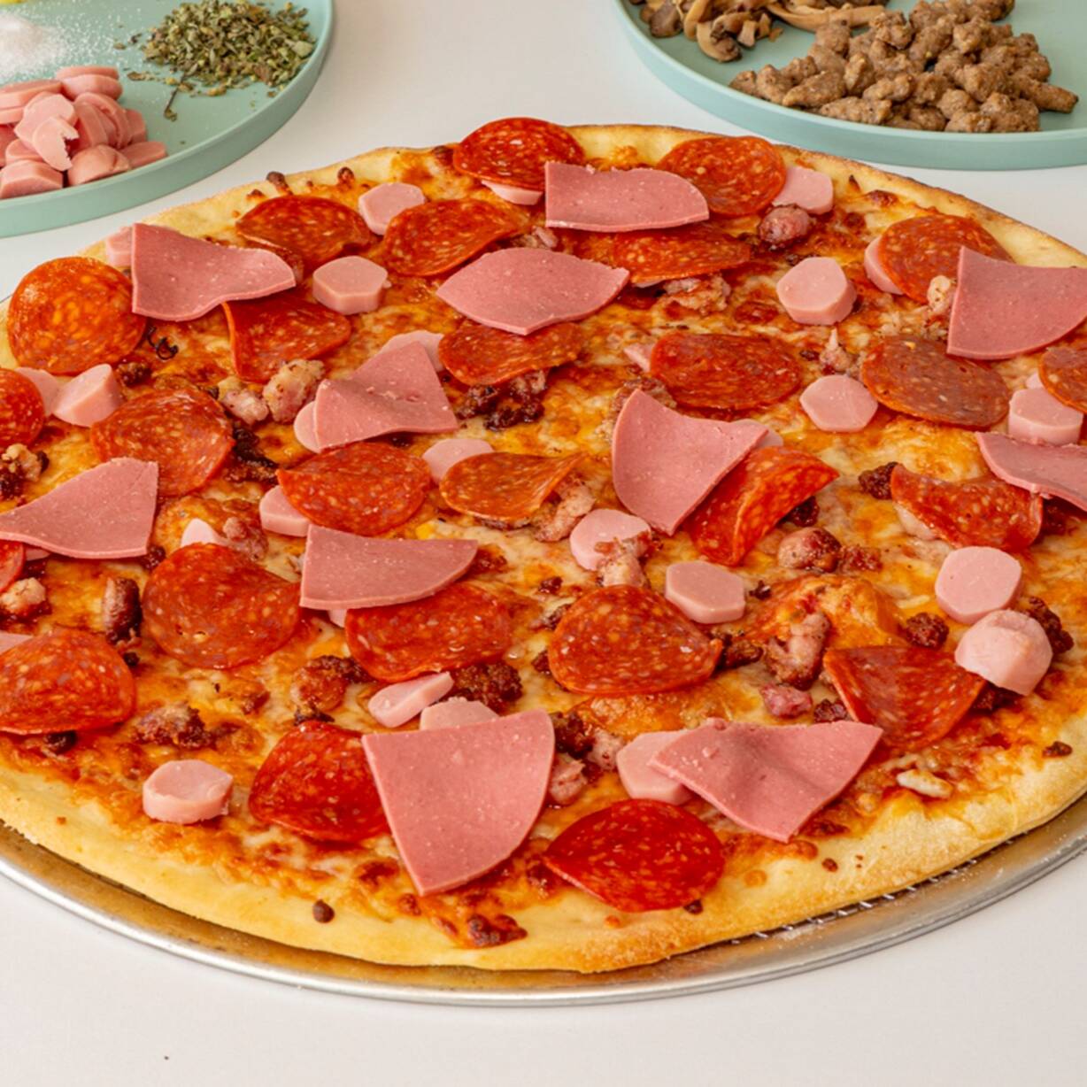 Pizza Carnes Frías