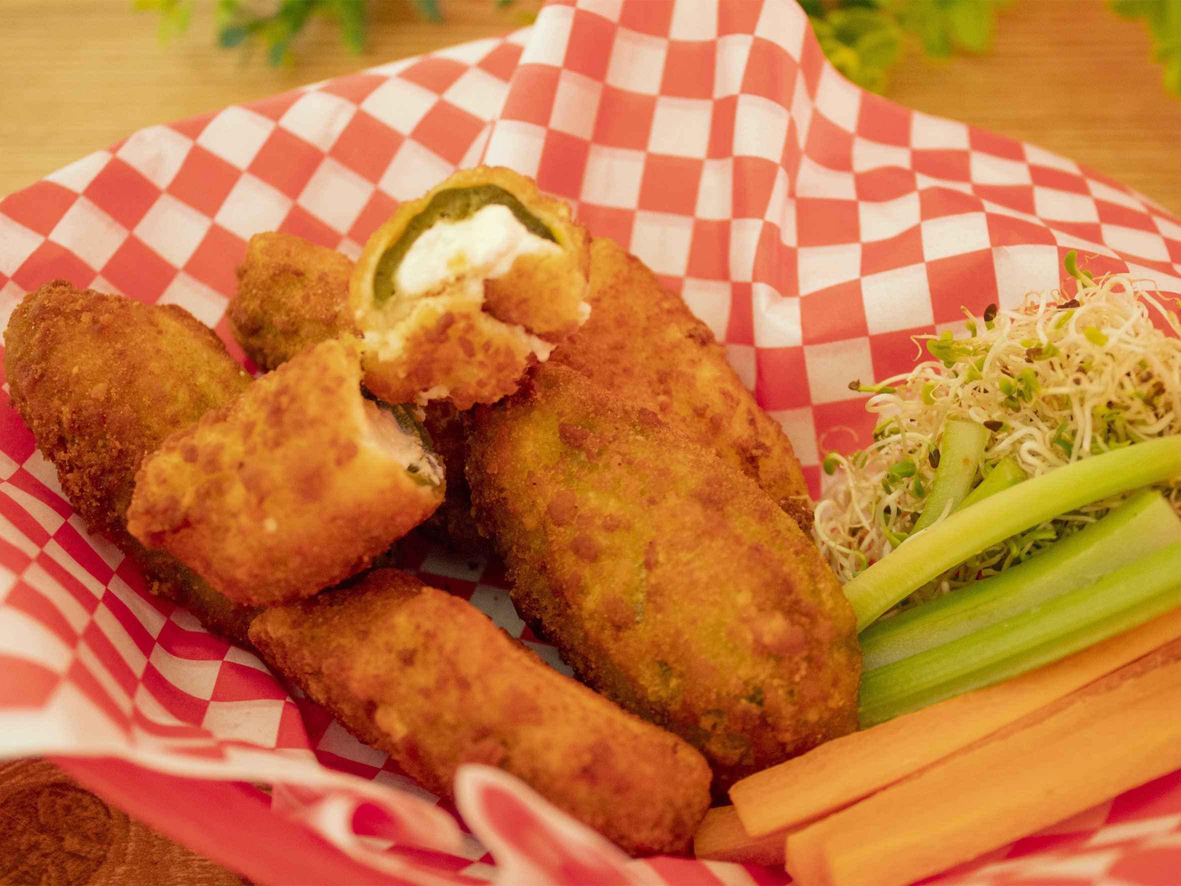 Jalapeño Relleno de Queso Crema
