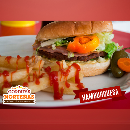 Hamburguesa con Papas