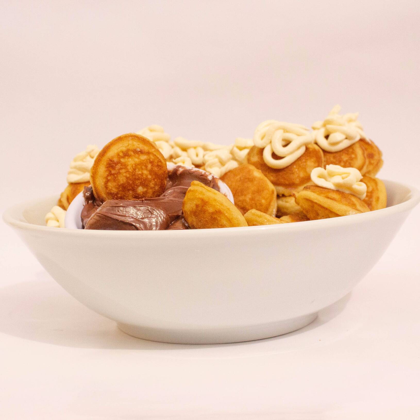 Mini-Hot Cakes Nutella con Philadelphia