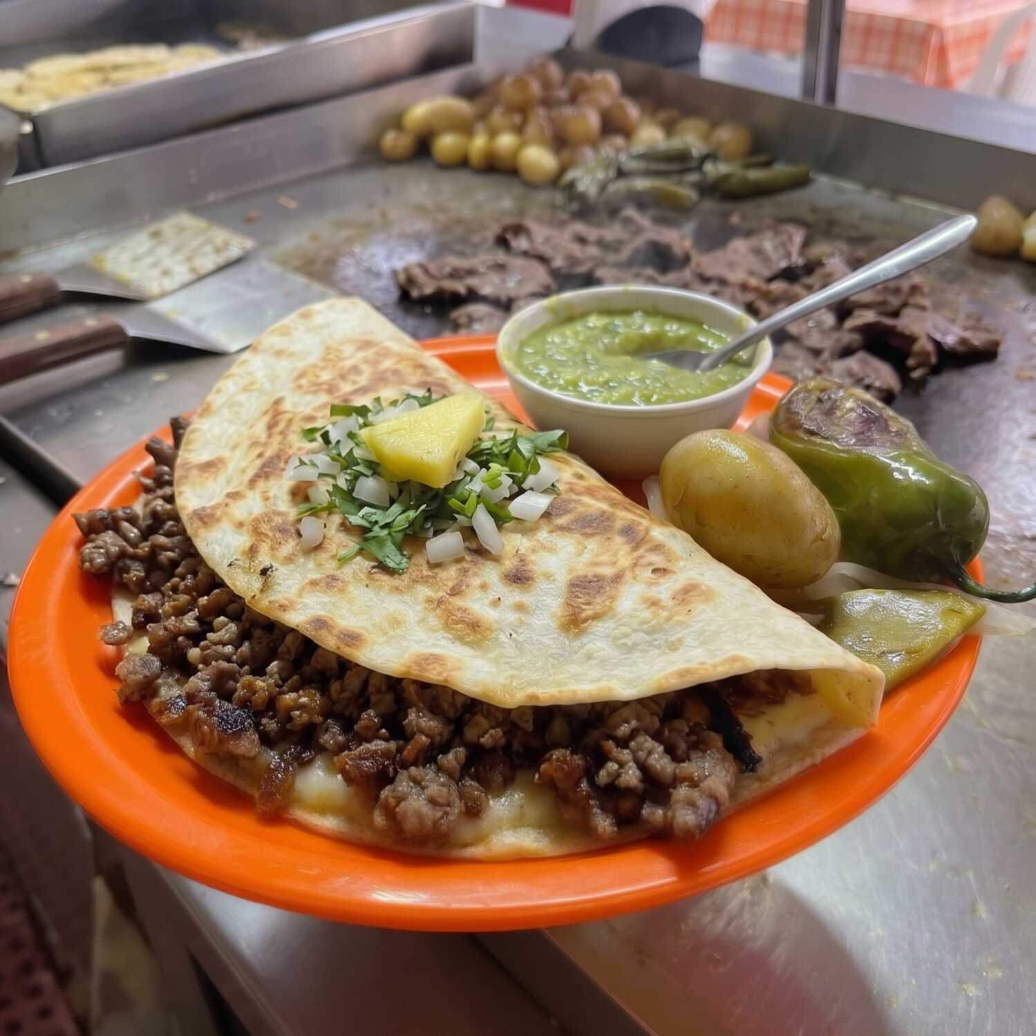 Quesadilla Hígado