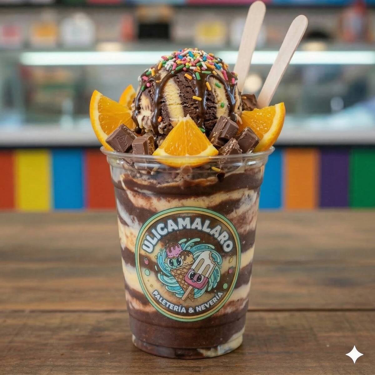 HELADO DE COLA DE TIGRE
