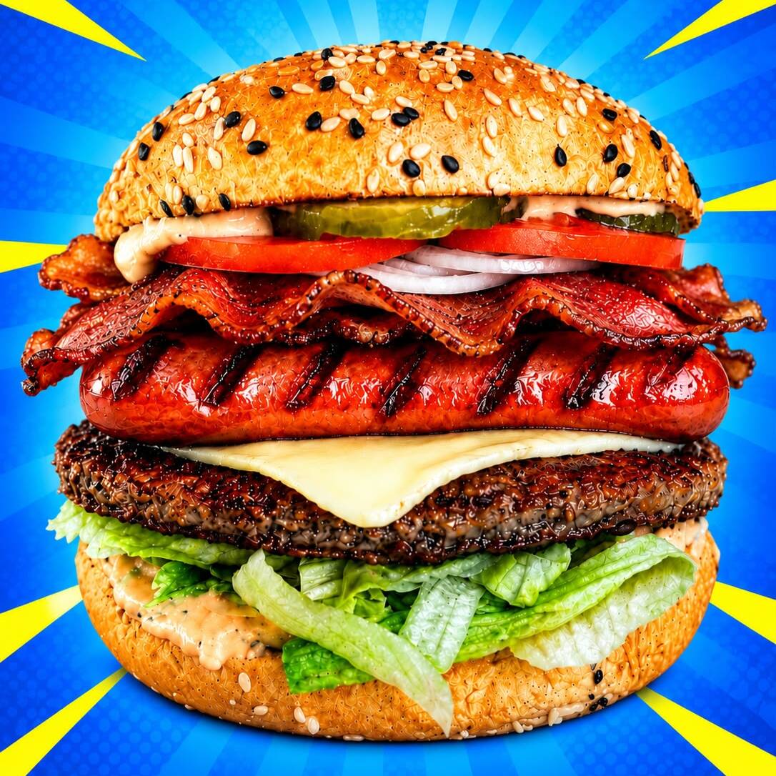 Salchitocino- Burger