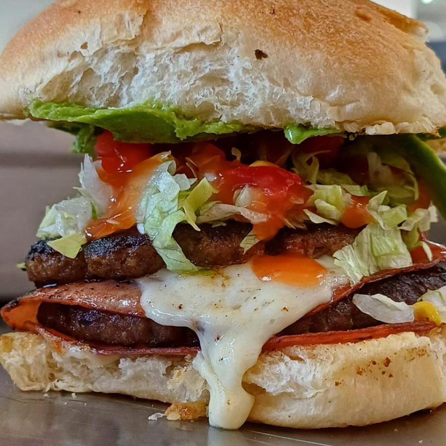 Hamburguesa De Res Doble Especial