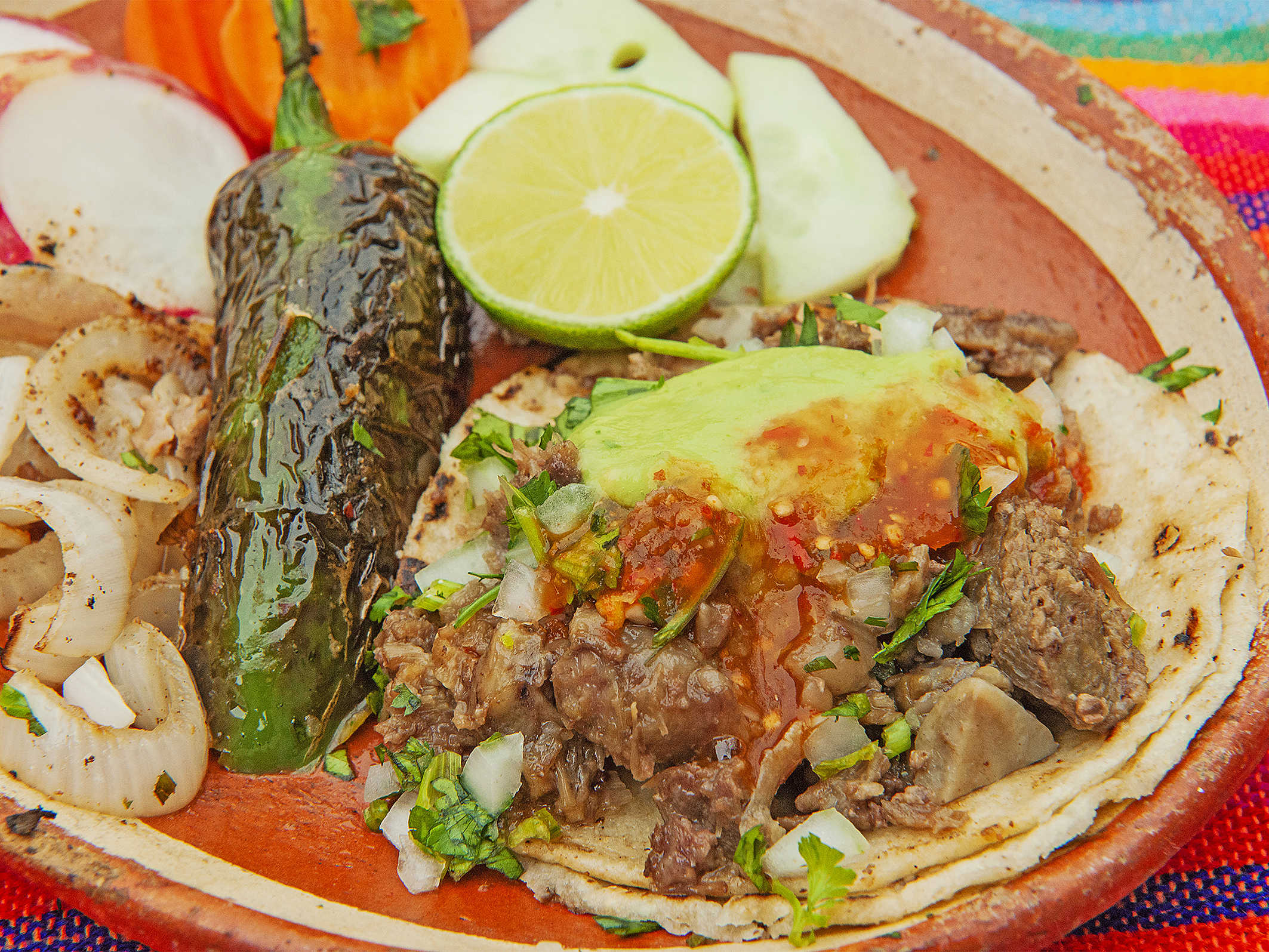 Taco de cabeza