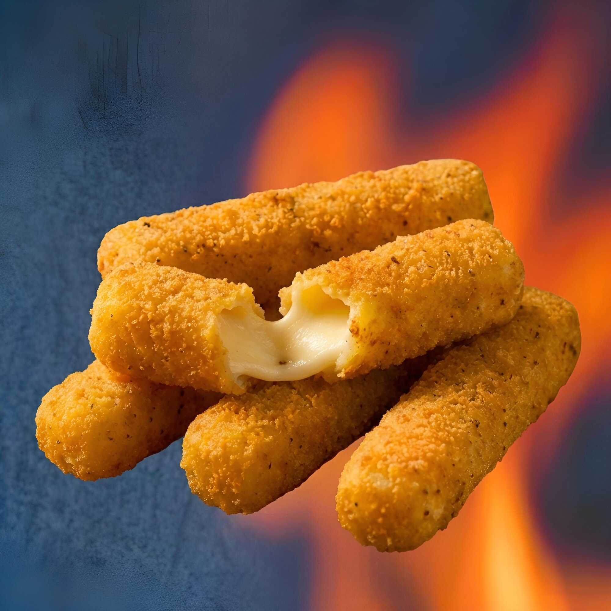 CRUJIENTES DEDOS DE QUESO.