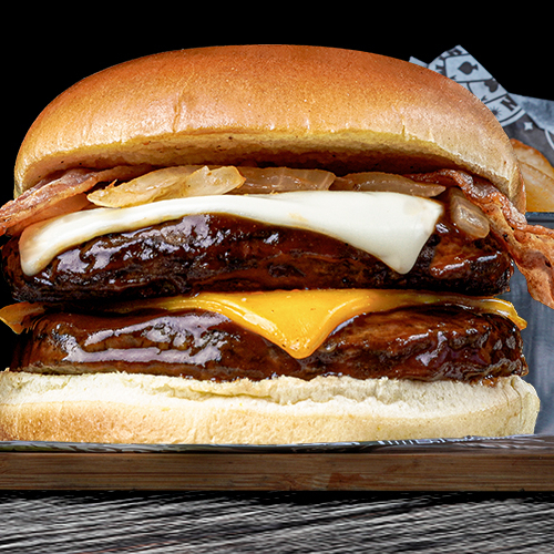 Full BBQ Burger.