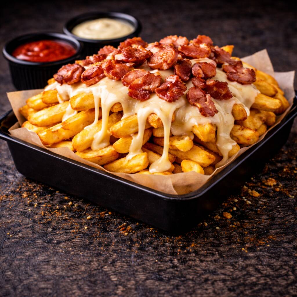 Papas XL 250 g (80 g quesillo + 1 proteína XL)