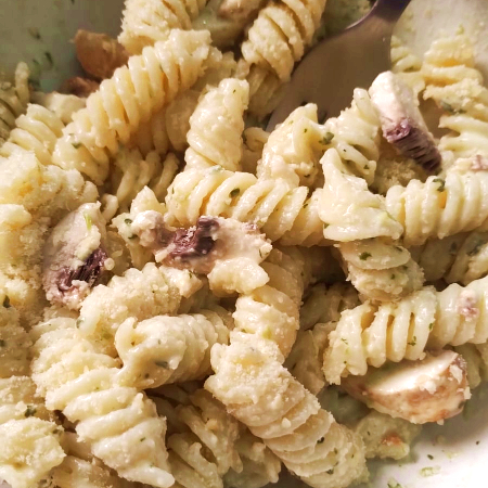 Fusilli a Cillantro