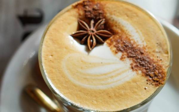 Café chai con sabor