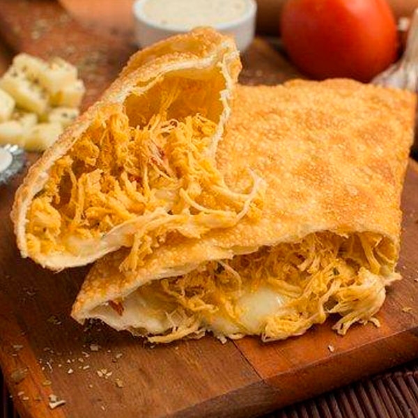 Sabor de frango com catupiry. Não tem como resistir !