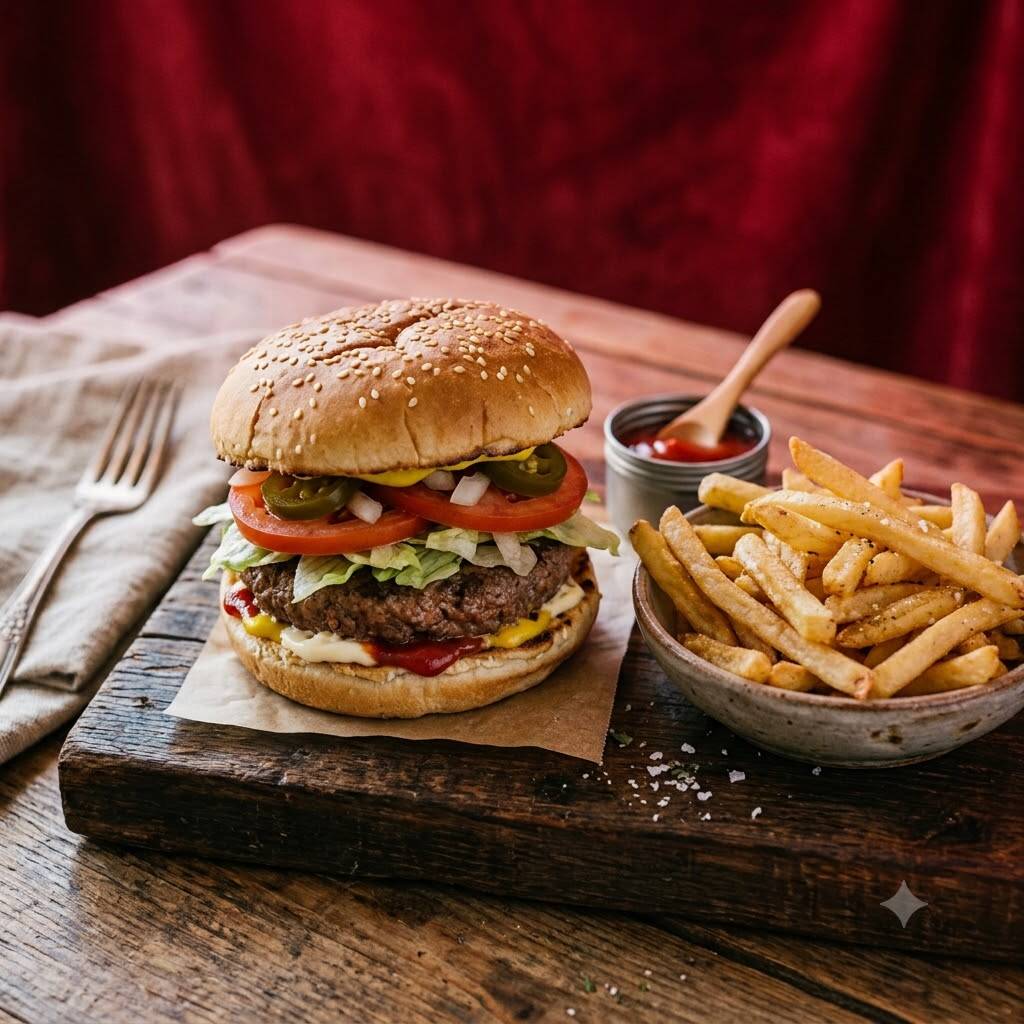 Hamburguesa Sencilla
