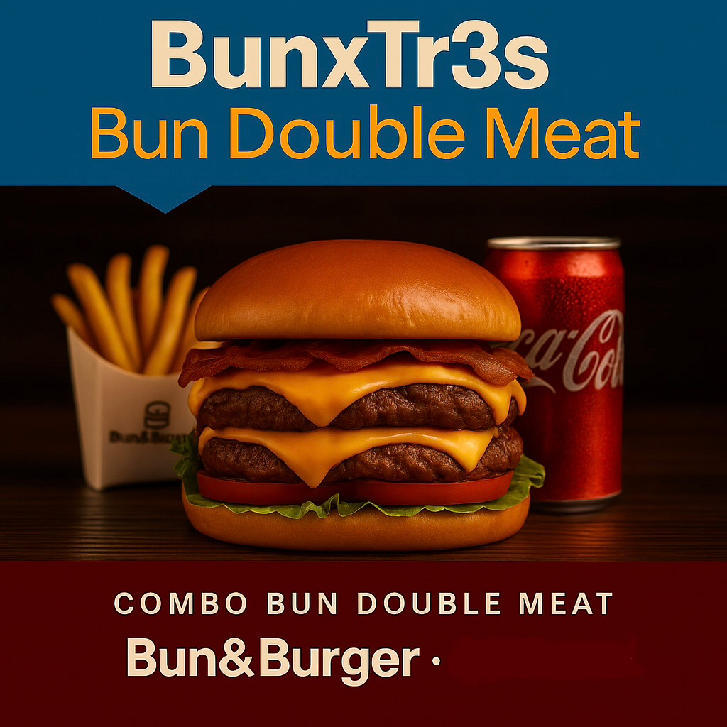Combo Bun Double Meat