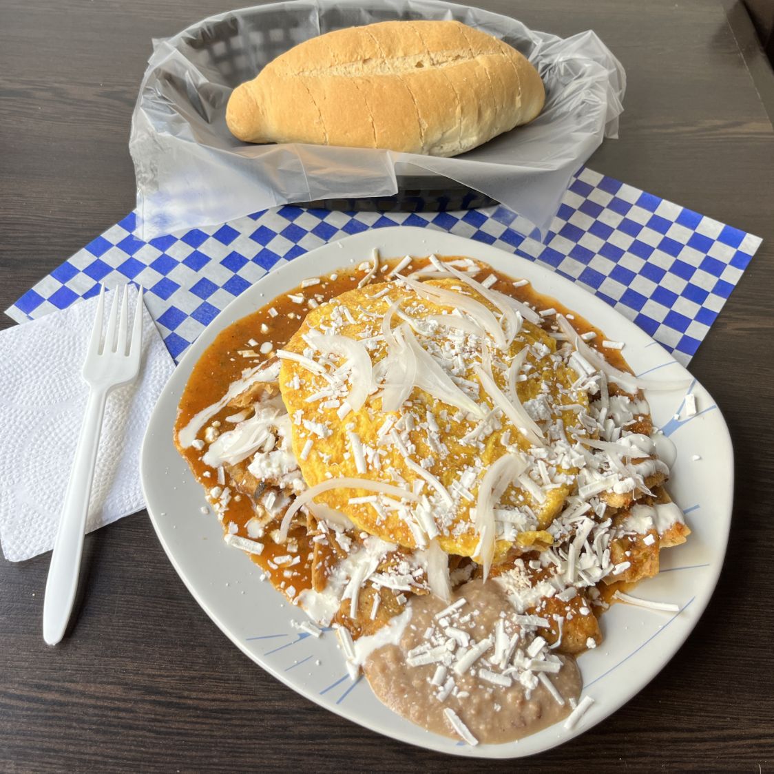 Combo Chilaquiles Morita Individual