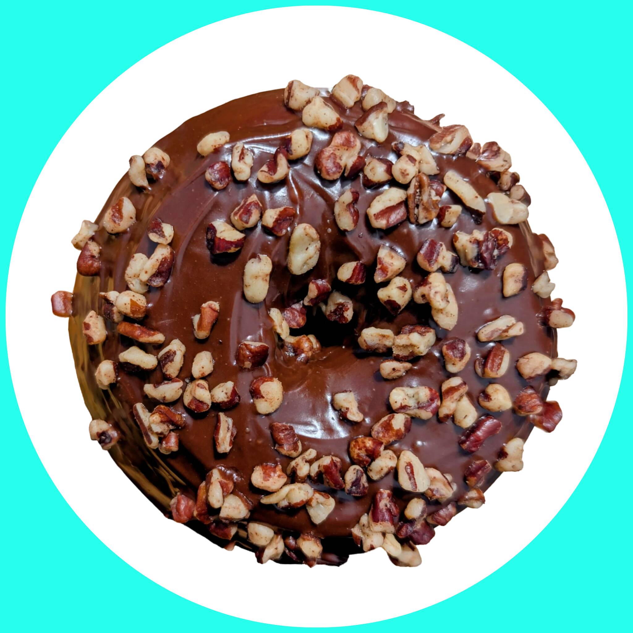 Dona chocolate con nuez