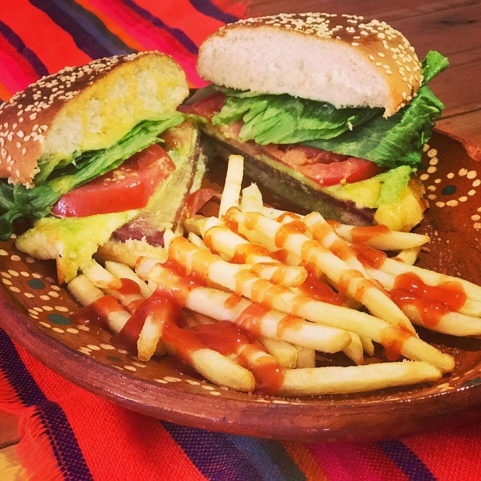 Torta menonita con papas.
