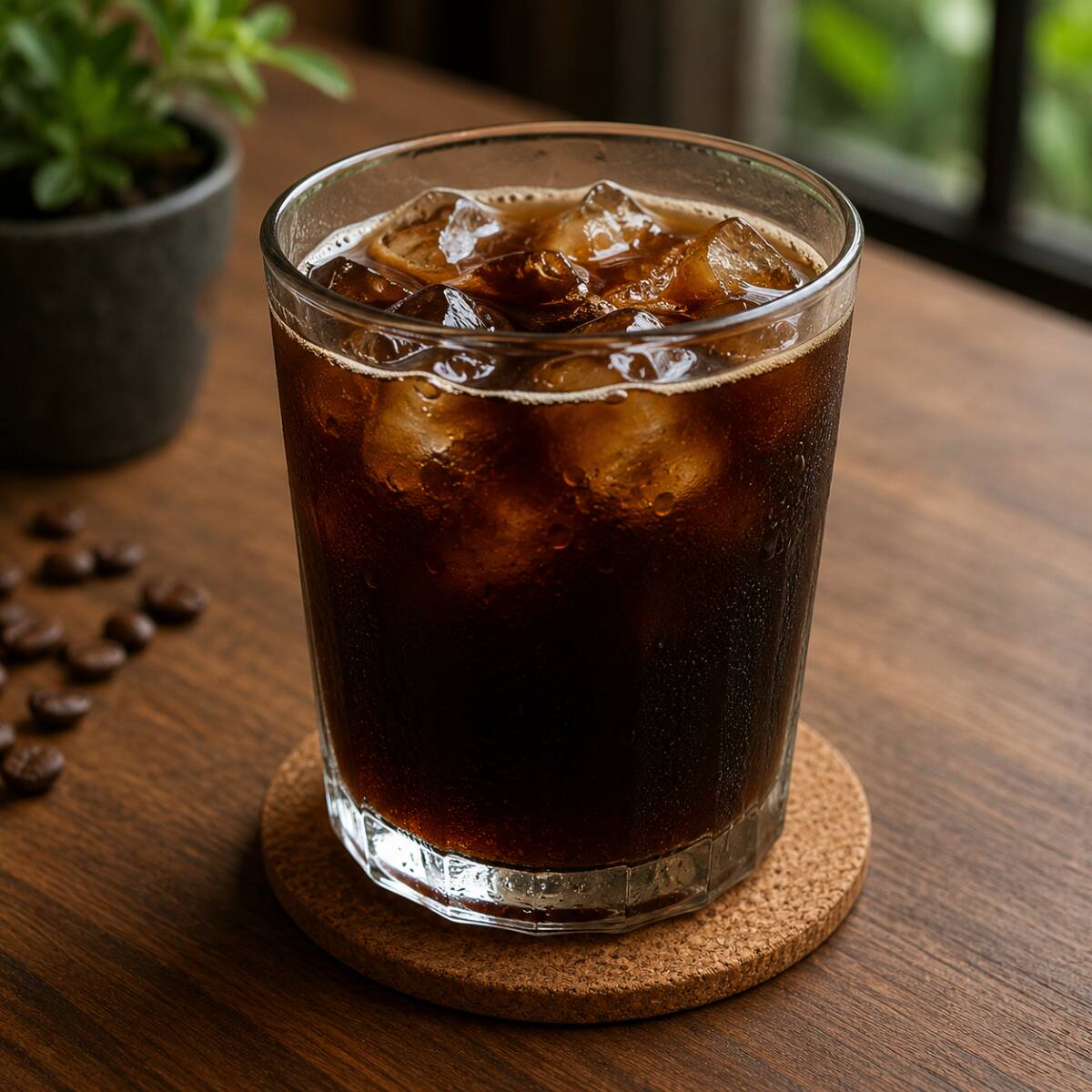 Cafe Americano Descafeinado Frio