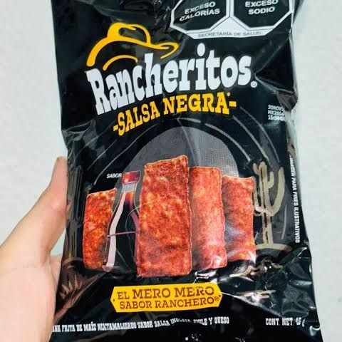 Rancheritos Salsa Negra Preparado con Esquite