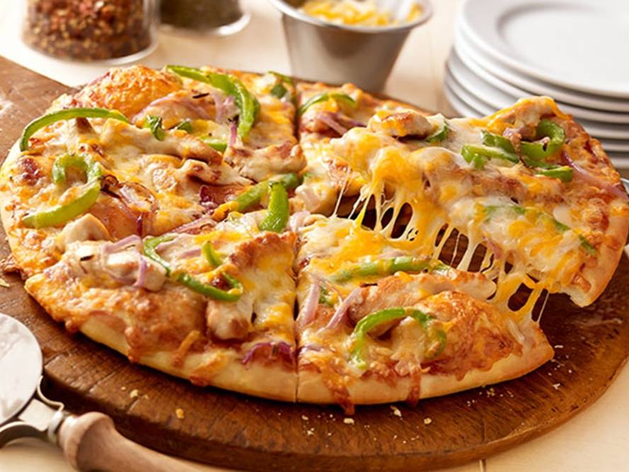 Chicken Pizza + Bebida