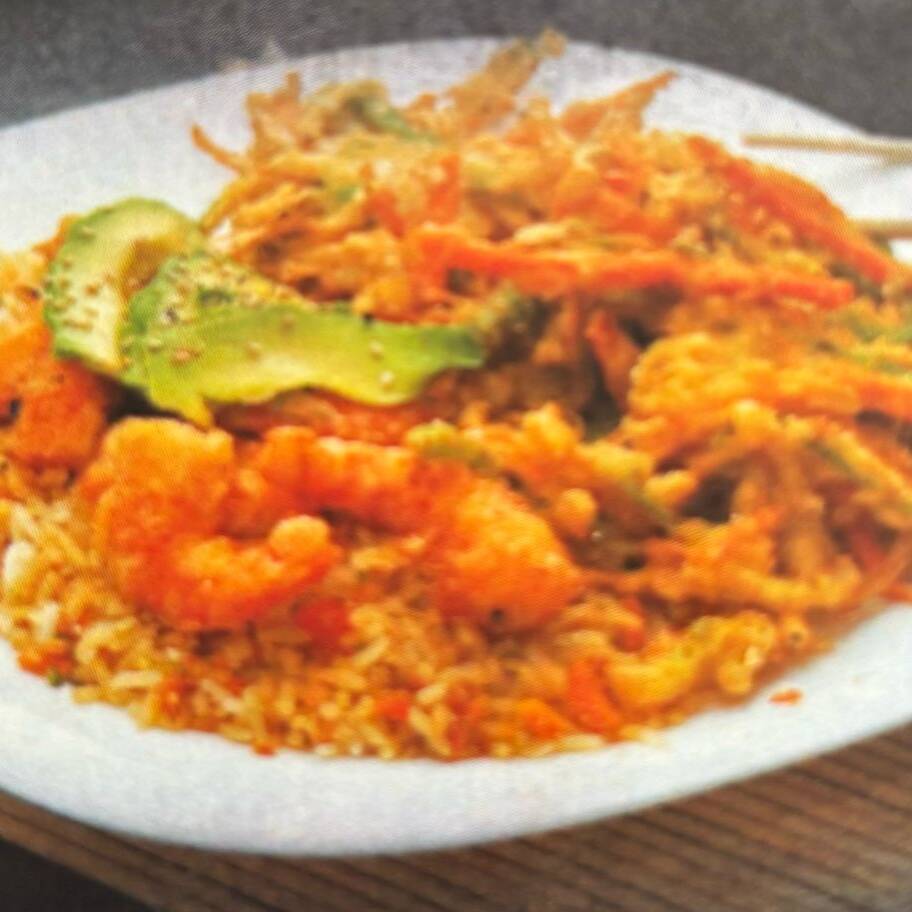 Verduras Tempura Camaron