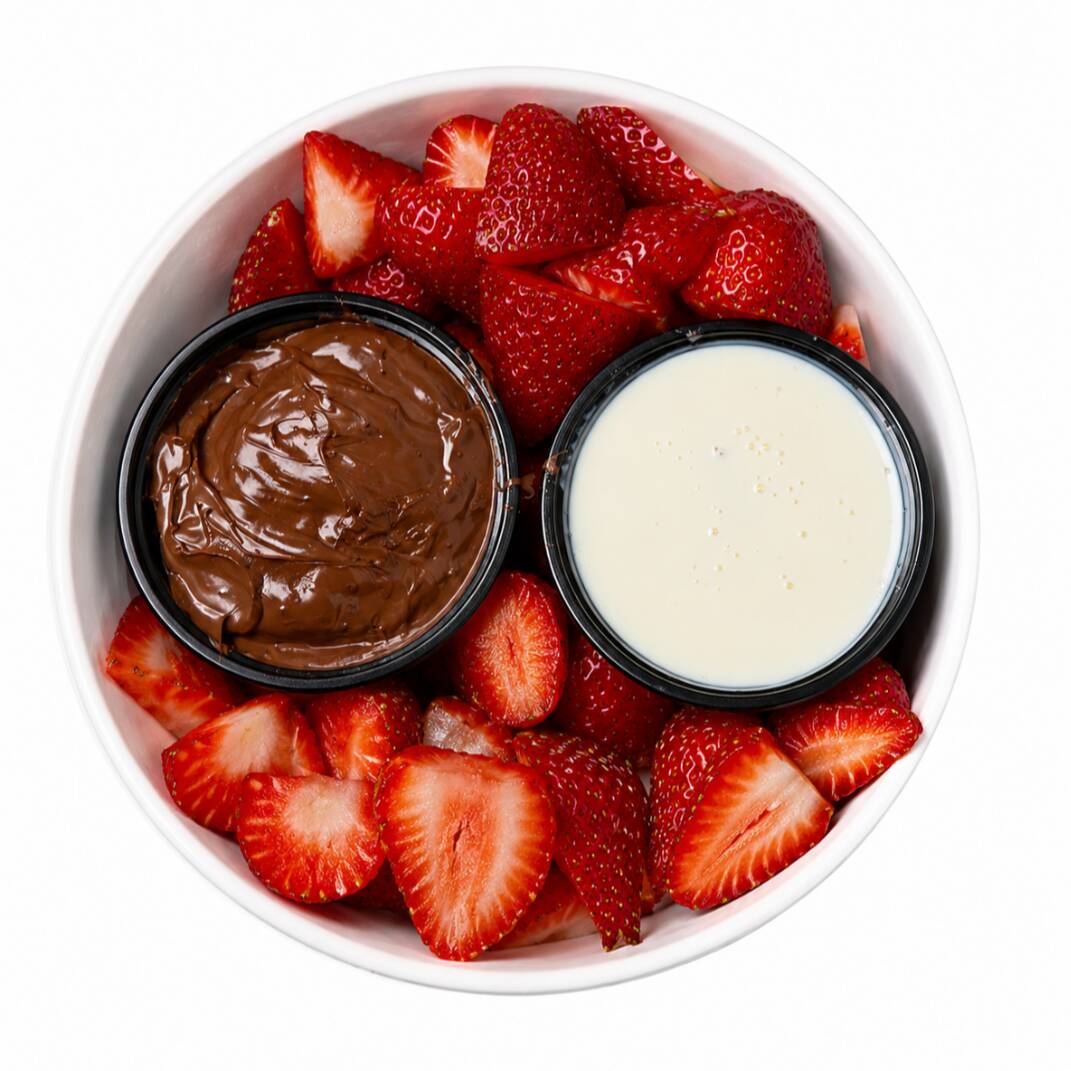 Fresas con Crema Especial (GRANDE)