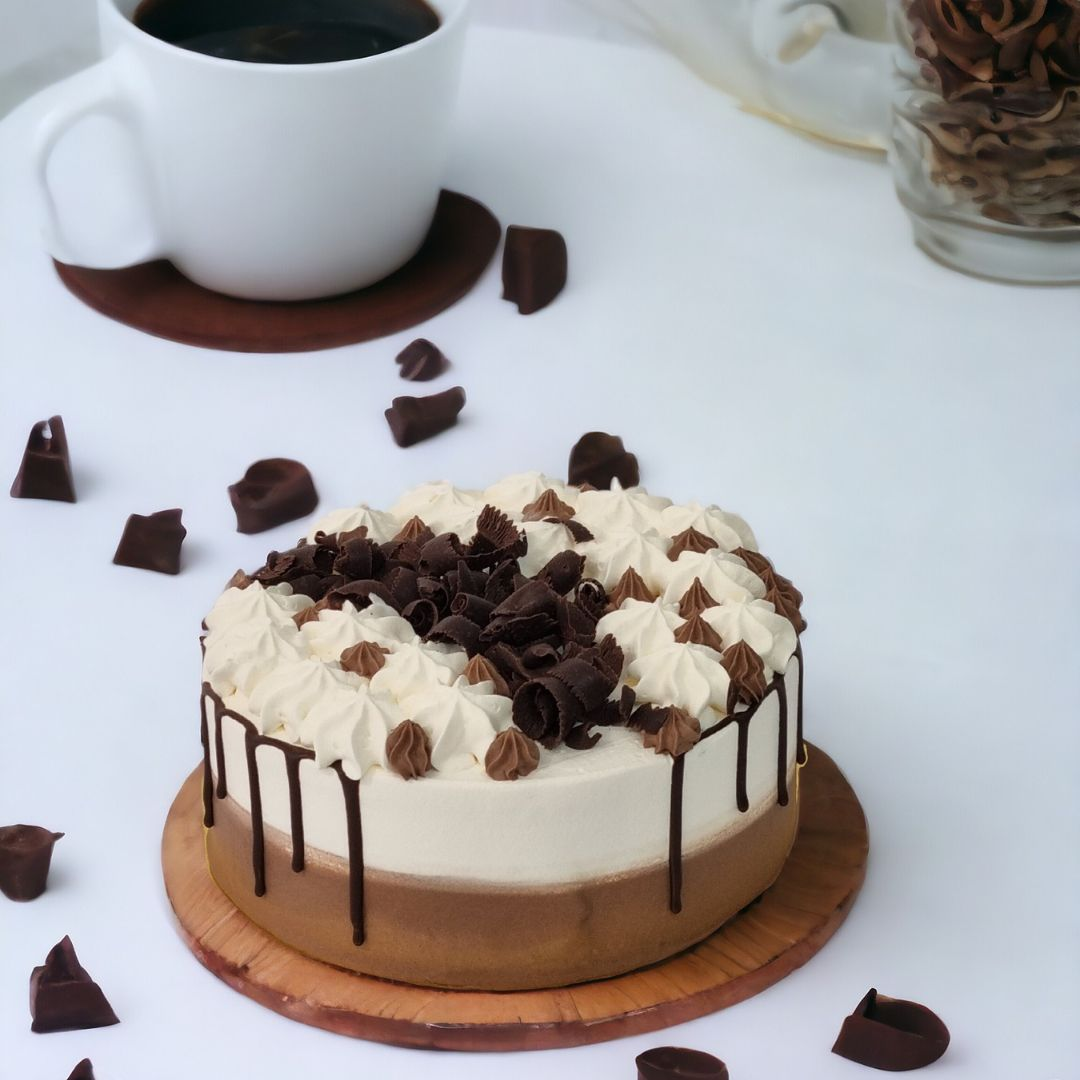 Pastel Helado de Mármol