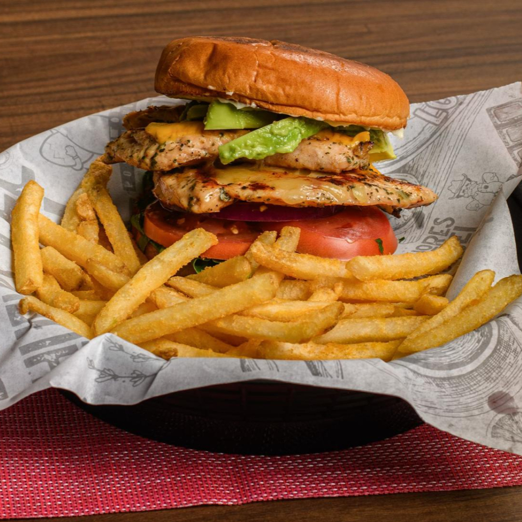 HAMBURGUESA POLLO AL GRILL
