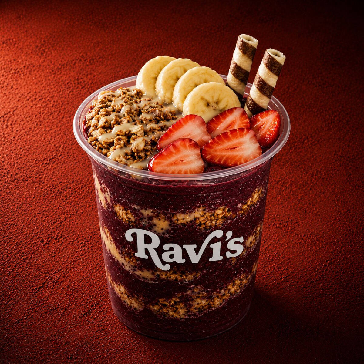 Você escolhe o seu copo entre Açaí ou Baunilha ou Misto Açaí junto com Baunilha. Delicioso,cremoso o melhor Açaí da região . Obs: Complementos não são enviados separadamente. #acai #açaí #sorvete #gelato #açaiorganico