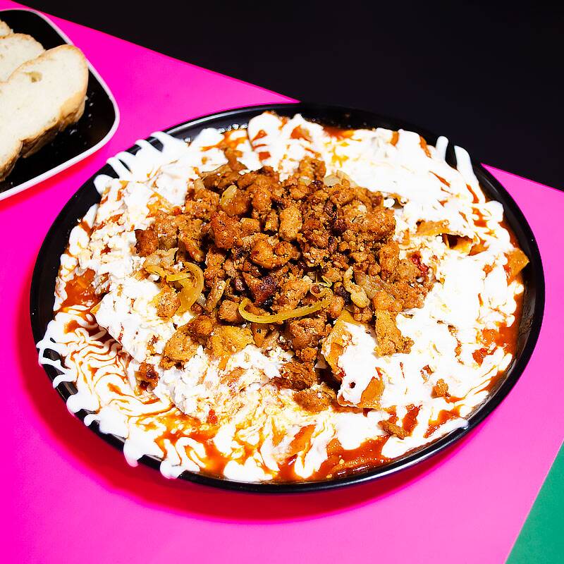 Chilaquiles Pastor