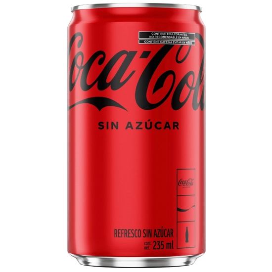 Coca Cola Zero lata 235 ml