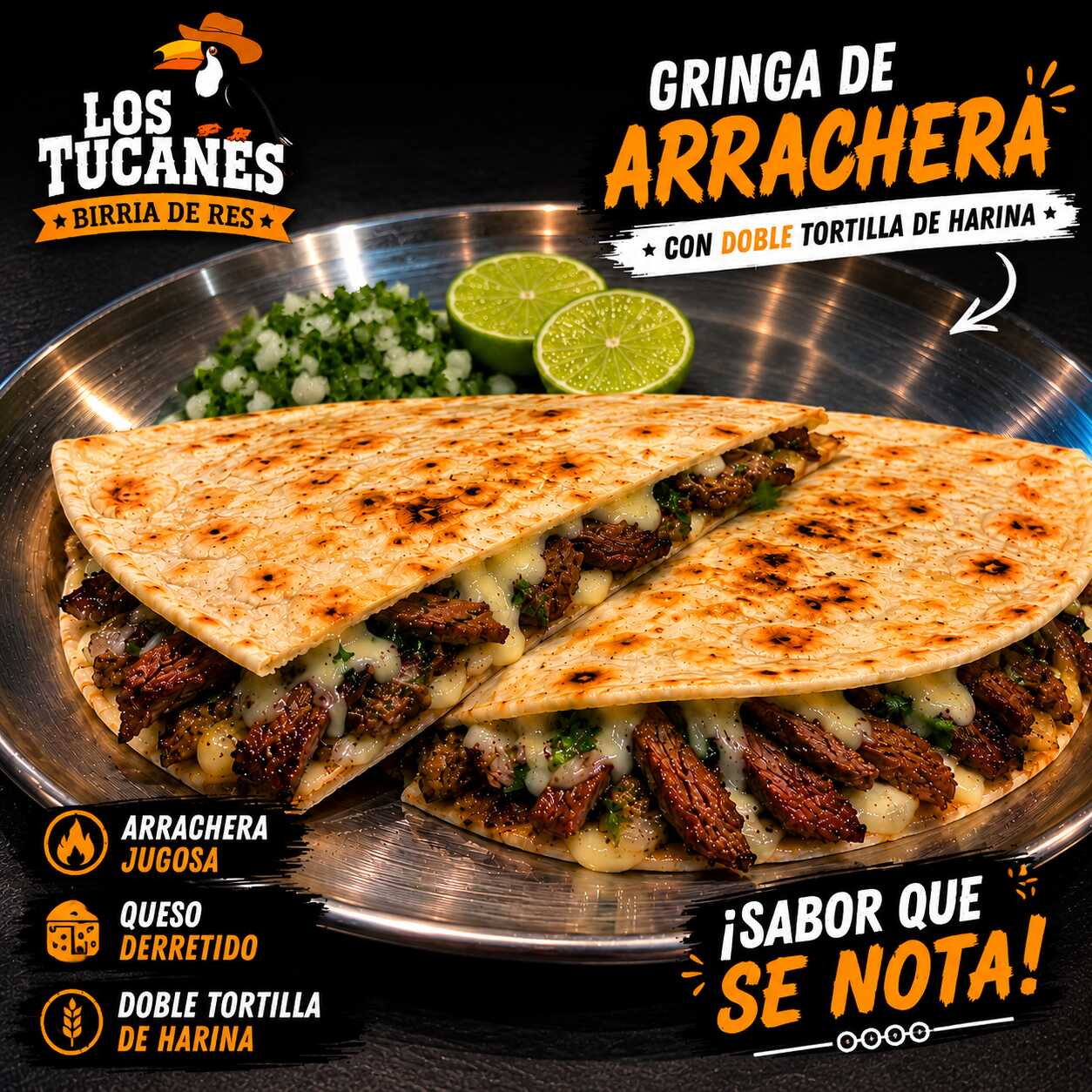 1 Gringa de Arrachera