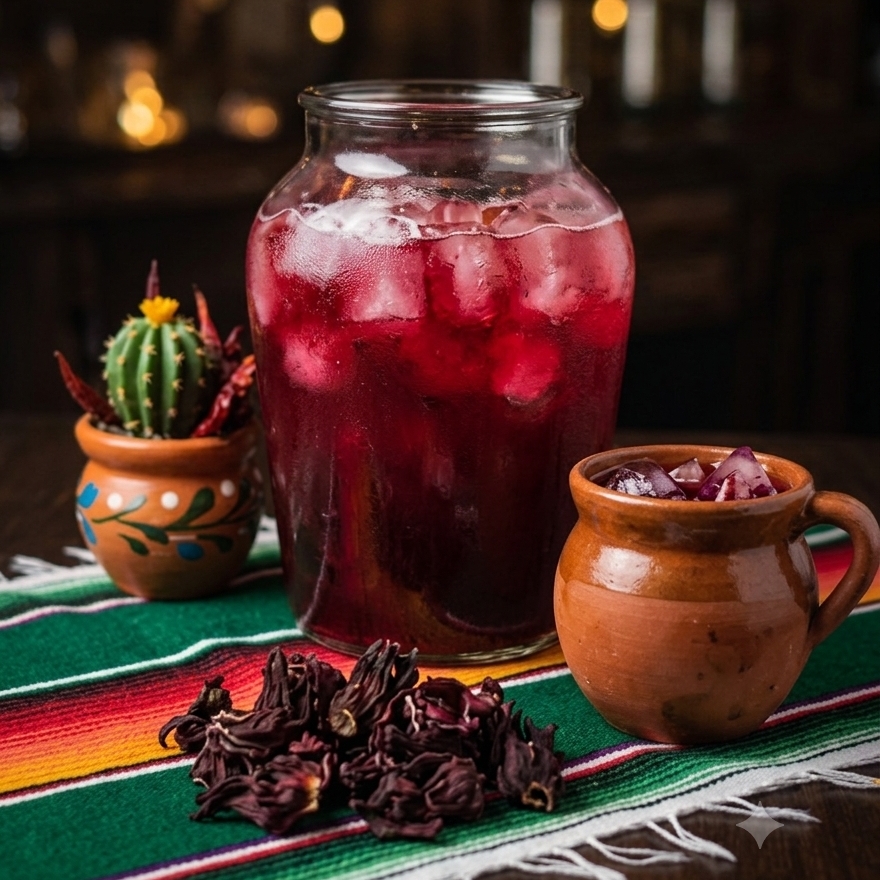 AGUA DE JAMAICA (Litro)