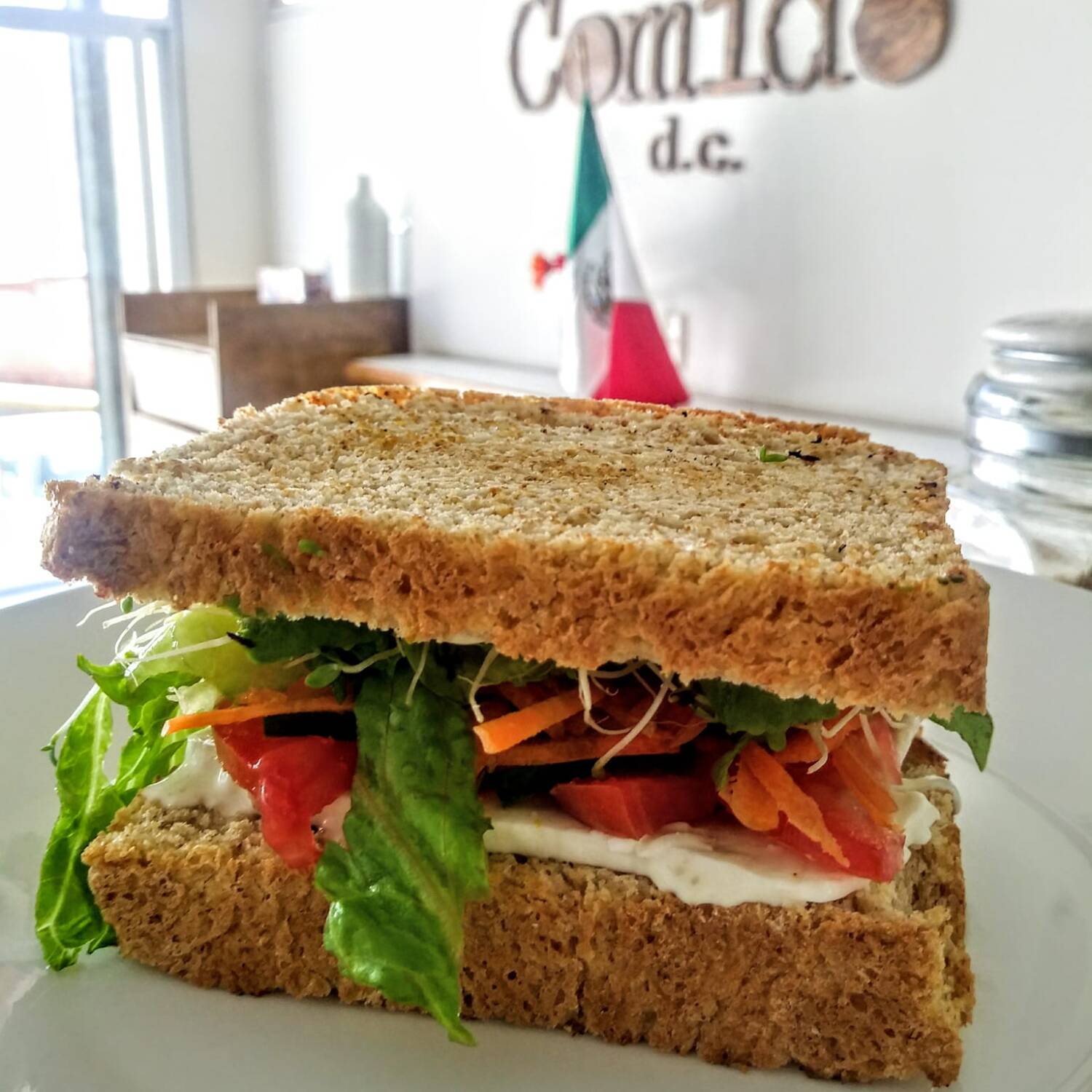 Sándwich Vegetariano