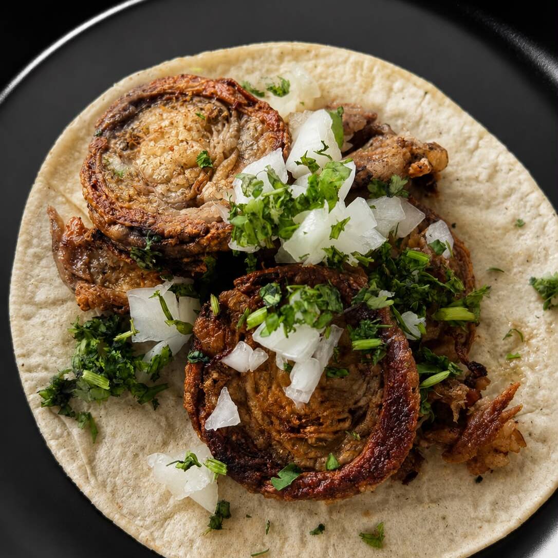Taco de machito dorado