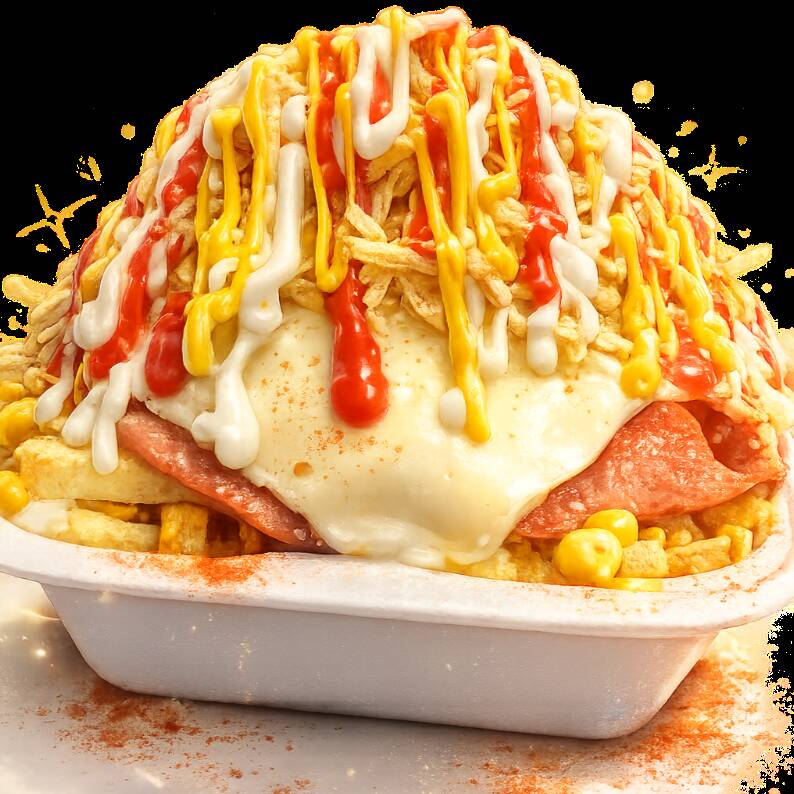 SALCHIPAPA ESPECIAL PARA 1 PERSONA