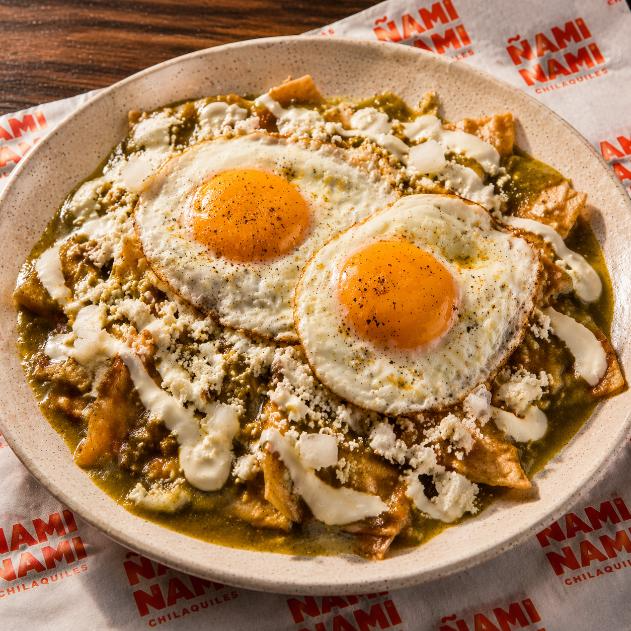 Chilaquiles con Huevos
